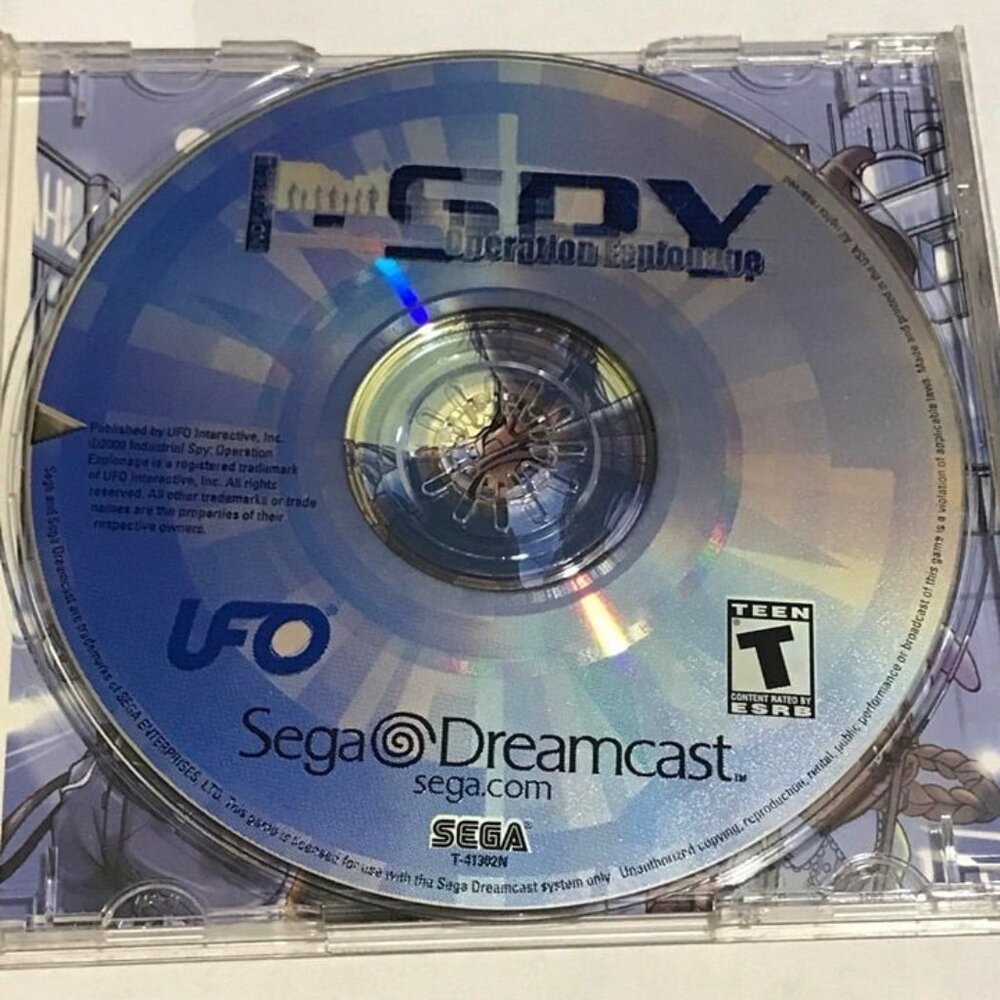 Industrial Spy Operation Espionage for Sega Dreamcast